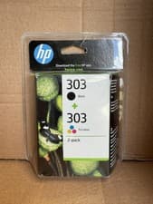 Image of HP 303 Ink Cartridges Multipack Black & Colour Genuine | 3YM92AE Exp 07/27 - New