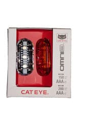 Image of Cateye Omni 3 - Front & Rear Bike Light Set