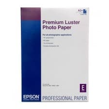 Image of Original Epson A3+ Premium Luster Photo Paper, 250gsm - 100 Sheets (C13S041785)