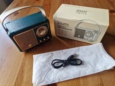 Image of Retro Bluetooth Speaker Vintage Wireless Bluetooth Speakers