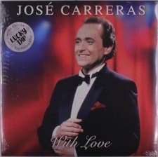 Image of JOSE CARRERAS: WITH LOVE (LUCKY DIP MARBLE VINYL) - LP vinyl *BRAND NEW*