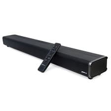 Image of Groov-e 160W All-in-One Bluetooth Soundbar with Built-in Subwoofer - GVSB05BK
