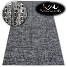 Image of TRENDY Carpets STYLISH MODERN RUG 'LOFT' silver CHEAP Best-Carpets high quality