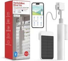 Image of SwitchBot Blind Tilt Motorized Blinds - Smart Electric 11.5"W x 1.92"H, White