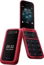 Image of New Boxed Nokia 2660 Flip 4G Red 4G Unlocked Dual Sim Genuine UK Stock
