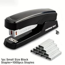 Image of Strip Metal Stapler  Heavy Duty Desk Office 24/6 26/6 - Plus 1000 Staples Office