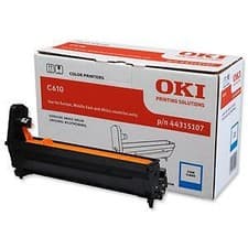 Image of Genuine Oki 44315107 C610 Laser Drum Cyan A- VAT Inc