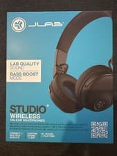 Image of JLab Studio Wireless Headphones, Bluetooth Headphones with 30+ Hour Playtime