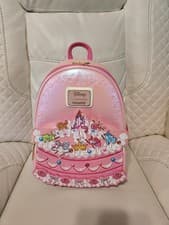 Image of Loungefly Disney Sleeping Beauty Aurora Cake Mini Backpack