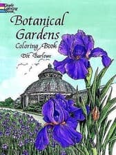 Image of Botanical Gardens Coloring Book by Dot Barlowe (Paperback, 1998)