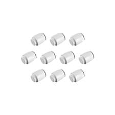Image of Wavin Pipe End Cap Demountable 10mm Insert White Polybutylene HD62/10 Pack of 10