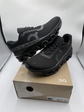 Image of On Running Cloudmonster 2 Black UK Size 9 Running Trainer Brand New RRP £170!