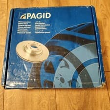 Image of Pagid 50364 Front Brake Discs Kit 2 Pieces Externally Vented Fits Front Peugeot