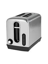 Image of Stainless Steel 2 Slice Toaster with 6 Browning Controls Reheat Defrost Settings