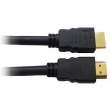 Image of HDMI Gold Male Cable High Speed Ethernet v1.4 1080p Full HD HDTV PS3 PS4 Lead