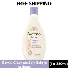 Image of Aveeno Baby Calming Comfort Bedtime Bath and Wash (1 x 250ml)