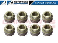 Image of 8x VALVE STEM SEAL SEALS 1.9 ASZ GENUINE VICTOR REINZ