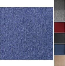 Image of Carpet Tiles, 20X Floor Tiles Rug 50x50cm for Commercial Retail, Office, Home