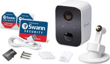 Image of Swann CoreCam Wireless Security Camera 2-Way Talk, Siren, Motion Detect, SD Card