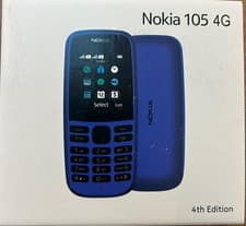 Image of Nokia 105 - Black Unlocked 4G Dual Sim Brand New ( UK stock immediate ship )