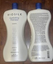 Image of (2-Pk) BIOSILK Silk Strengthening HYDRATING THERAPY SHAMPOO + CONDITIONER 1006ml