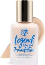 Image of W7 Legend Foundation Liquid Medium Coverage 28ml Sand Beige Dewy Matte Finish