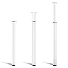 Image of 1-4PC 710-1100mm Adjustable Breakfast Bar Legs Worktop Kitchen Table Leg