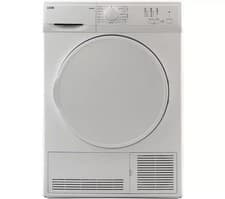 Image of New Graded White Logik LCD8W23 8kg Condenser Tumble Dryer RRP£259 T59