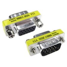Image of VGA Female to Male Adapter 15 Pin UK 15 pin UK svga
