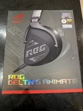 Image of ASUS ROG Delta S Animate Wired Over-Ear Gaming Headset Black