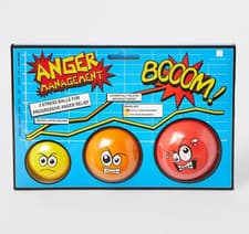 Image of Gift Republic Anger Management Set - 3 Stress Balls For Progressive Anger Relief