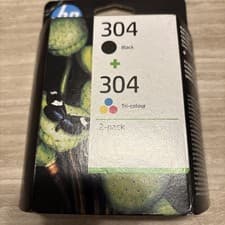Image of HP 304 1x Black And 2 Tri-Colour Ink Cartridges Original  Packs  3JB05AE 