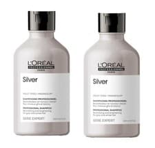 Image of L'Oréal Professionnel Serie Expert Silver Shampoo 300ml Pack of 2