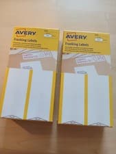 Image of Avery Double Labels for Franking Machine 157x39mm 100 labels (2 X set)