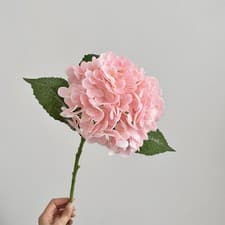 Image of UK Artificial Hydrangea Silk Flower Moist-Look Home In/Outdoor Garden-Decor