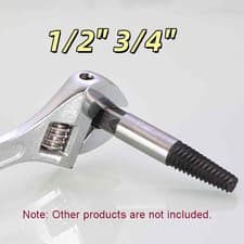 Image of 1/2" 3/4" Tap Faucet Broken Damaged Screw Bolt Stud Extractor Remover Easy Out