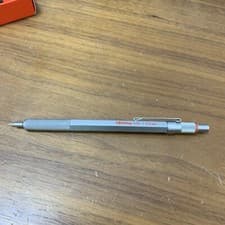 Image of rOtring 600 Mechanical Pencil 0.5 mm Silver | All Metal Body Propelling Pencil
