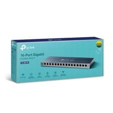 Image of TP-LINK 16-Port Unmanaged Gigabit Desktop Switch, Steel Case - (TL-SG116)