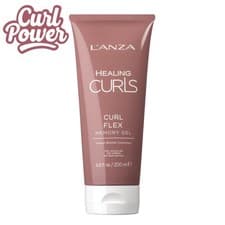 Image of Mens Hair Gel for Curly / Wavy hair L'ANZA Healing Curls Power Flex Memory Gel