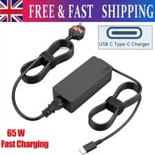 Image of 65W Type C Laptop Charger  - USB C for Apple Lenovo Samsung Acer NoteBook *