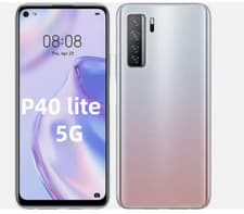 Image of Huawei P40 lite 5G 128GB, 8G RAM Dual SIM Silver 64.0 MP no Google Play Services