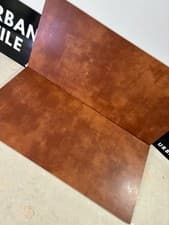 Image of 60x120cm Brown Rustic Pattern Carving Matt Designer Porcelain Tiles