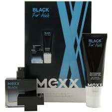 Image of Mexx Gift Set Black For Him 1 Set = 1 x 30ml Edt Spray + 1 x 50ml Shower Gel