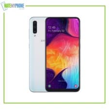 Image of Samsung Galaxy A50 White Unlocked 128GB 6.4" Triple Camera Android Smartphone