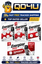 Image of Energizer CR2032 CR2025 CR2016 3V Lithium Coin Cell Battery Long Expiry Packs