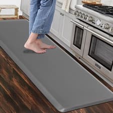 Image of Carvapet Non Slip Kitchen Mat anti Fatigue Standing Mats Cushioned Comfort Kitch