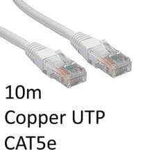 Image of Rj45 M To Rj45 M Cat5e 10M White Oem Moulded Boot Copper Utp Network Cable
