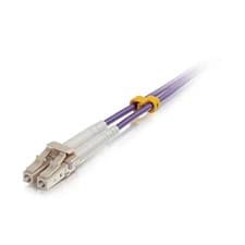 Image of C2G 2m LC/LC OM4 LSZH Fibre Patch - Purple - Patch cable - LC multi-mode (M) to 