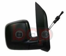 Image of CITROEN NEMO PEUGEOT BIPPER FIAT FIORINO 08> DOOR WING MIRROR RH RIGHT DRIVERS
