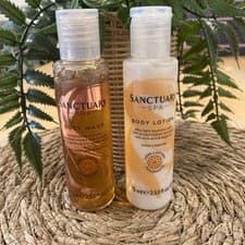 Image of SANCTUARY SPA - Body Was + Body Lotion - 75ml Each - NEW